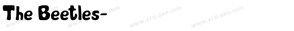 The Beetles字体转换